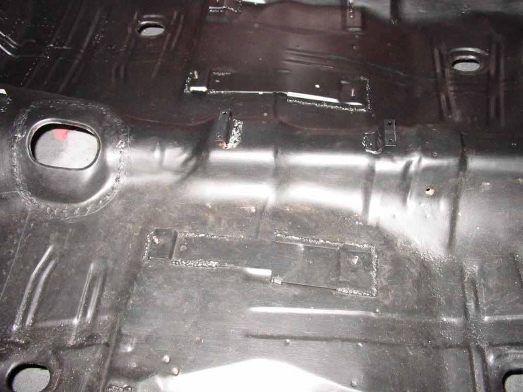 4 Speed transmission hump repair. Team Chevelle